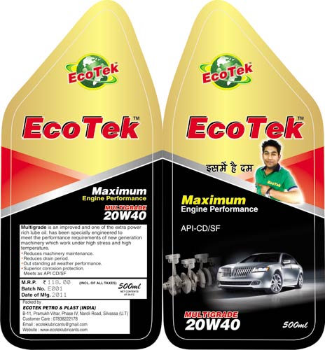 500ml Multigrade Engine Oil, for Automobiles, Packaging Type : Plastic Box