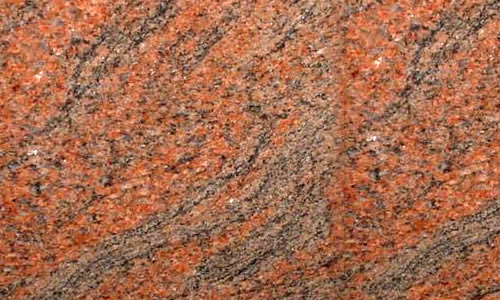 Red Multicolor Granite Slabs
