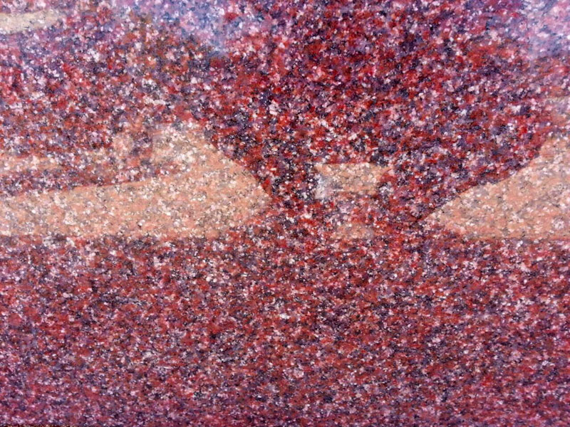 Polished Ruby Red Granite Slabs, for Floor, Kitchen, Wall, Feature : Crack Resistance, Fine Finished