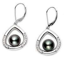 Silver earrings