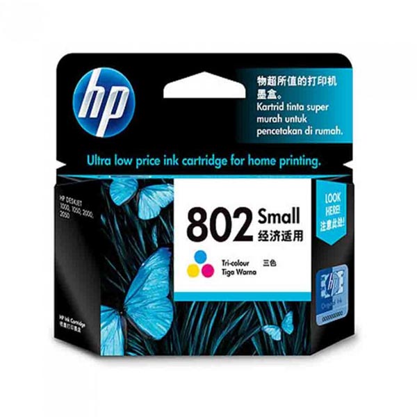 Hp 802 Small Tricolor Ink Cartridge