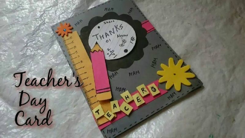 Handmade Teachers Day Greeting Cards Manufacturer in Delhi India by ...