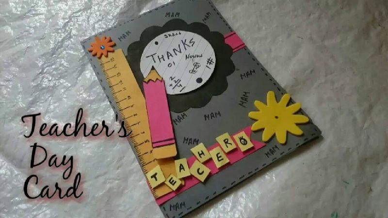 Handmade Teachers Day Greeting Cards Manufacturer In Delhi India By 