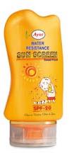 Water Resistant Sunscreen