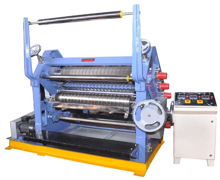 Electric Oblique Corrugating Machine, Color : violet