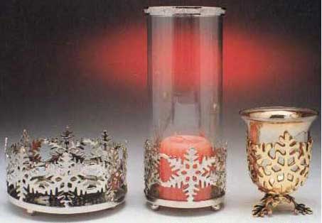 Glass Candle Stands