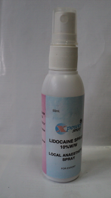 Local anaesthetic spray uk