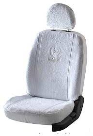 Super Soft Towel White Seat Covers