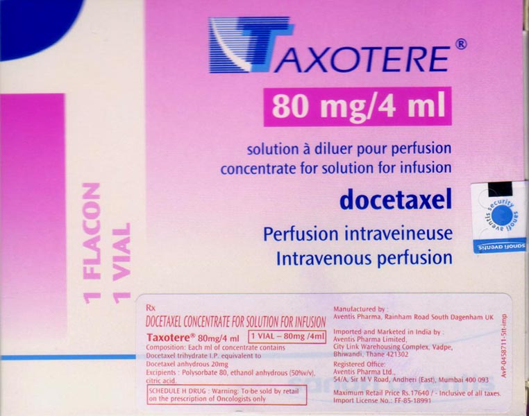 Taxotere 80mg/4ml Injection