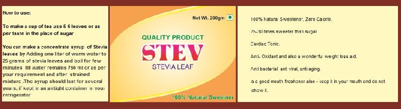 Stevia Syrup