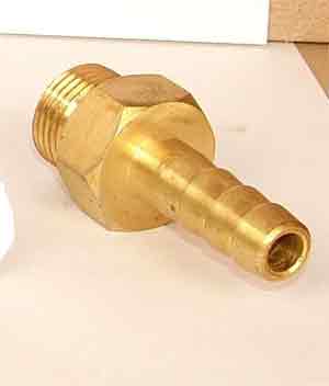 Brass Hose Nipple