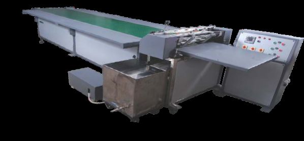 Top Gluing Machine with Conveyor