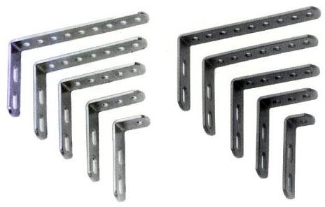 Polished Aluminum L Type Bracket, for Curtain Rods, Length : 3inch