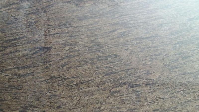 Bush Hammered Ashoka Brown Granite Slabs, for Countertop, Flooring, Size : Multisizes