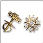 Diamond Earrings Design No. TKDE-4