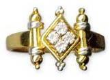 Diamond rings  Design No.TKDR-13