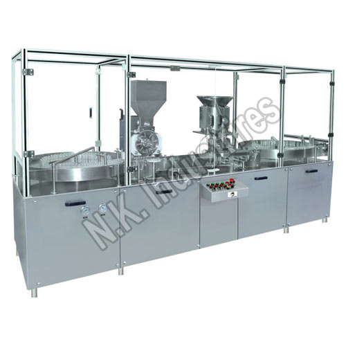 Injectable dry powder filling machine