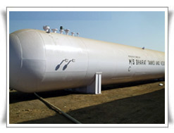 Propane storage tanks