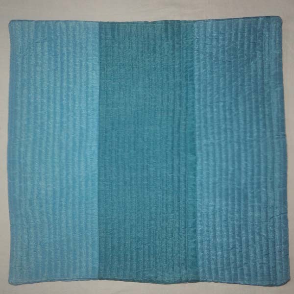 Designer Beautiful Blue Colour Khadi Silk Pillows