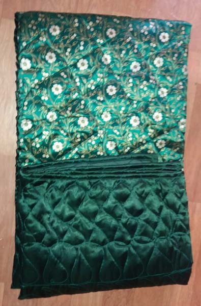 Jaipuri Green Print Double Bedding Quilt S