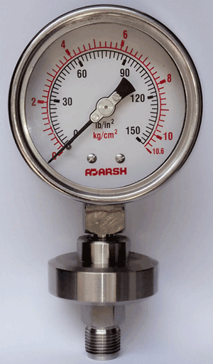 Anti Pulsation Pressure Gauge