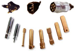 Brass Electrical Plug Pins and Socket Pins