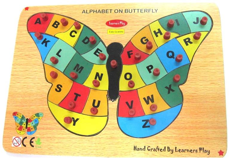 Alphabet Butterfly Puzzle