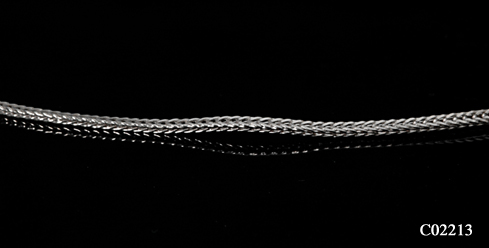 C - 02213 B Silver Chains