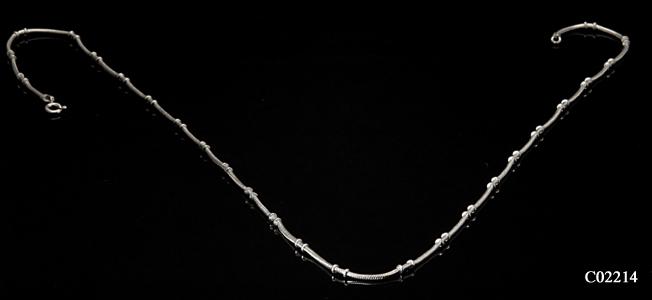C - 02214 Silver Chains