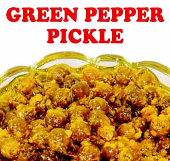 Green Pepper Pickle