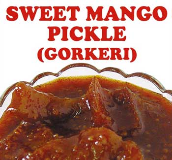 Sweet Mango Pickle Gorkeri