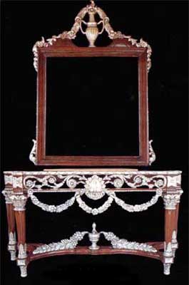 Silver Dressing Table (uce Drt 8)