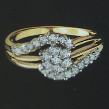 Gold Diamond Rings Gdr - 03