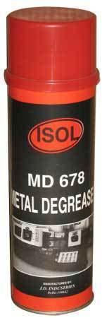 ISOL Metal Degreaser Spray, for Excellent Cleaner removing oil, dies, moulds.
