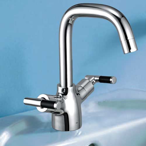 Slim Collection Central Hole Basin Mixer