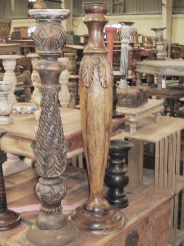 Antique Candle Stands HA-28