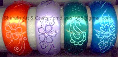 Painted Wooden Bangles (WBNG 2002)