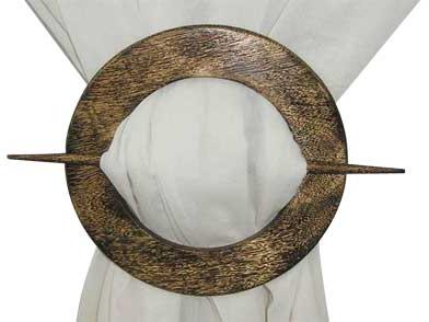 Wooden Curtain Ring (wcr 20012)