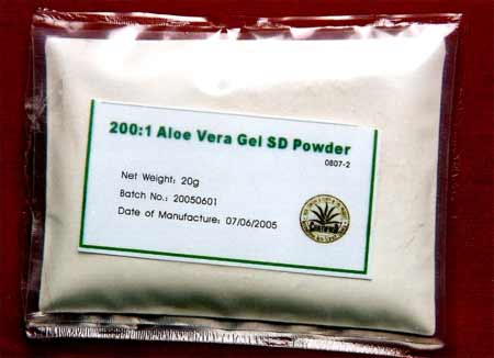 200:1 Aloe Vera Gel Spray Dried Powder