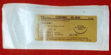 Chromic Hl 4242 Absorbable Surgical Suture