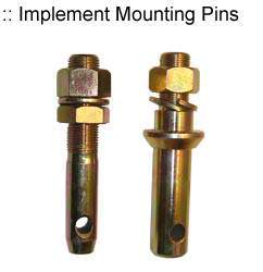 Implement Mounting Pins
