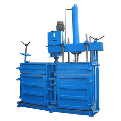 Hydraulic Baling Press, Color : Blue
