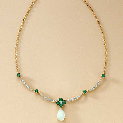 Gold Diamond Necklace Gdn-03