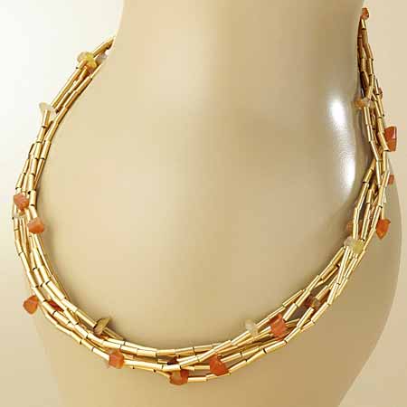 Gold Necklace  Gn-08