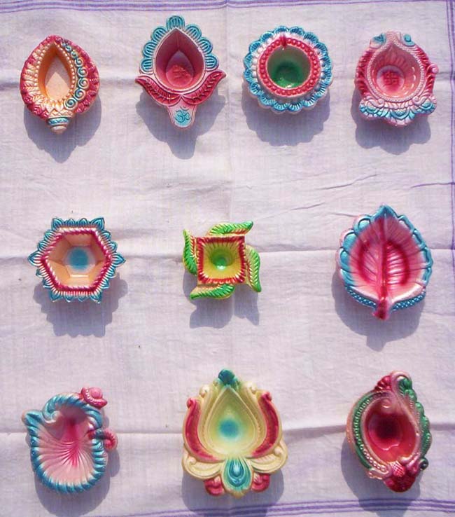 diwali diyas