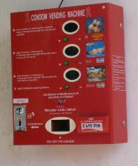 india Condom vending machine