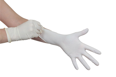 Non-Sterile Powdered Latex Examination Gloves