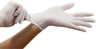 Sterile Powdered Latex Surgical Gloves
