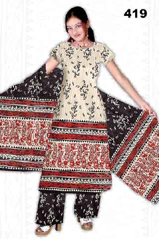 Cotton Salwar Kameez, Cotton Salwar Suits Csk - 13