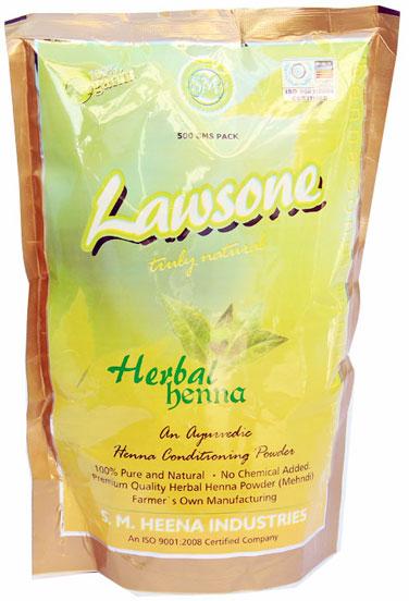 Lawsone Herbal Henna Powder (500gms), for Parlour, Personal, Packaging Type : Plastic Packet